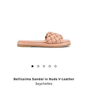 Bellissima Sandal in Nude V-Leather
Seychelles NWOT